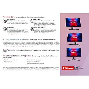 Lenovo Legion R27I-30 67B5GAC1TK 27 0.5 ms Full HD Pivot IPS 180 Hz Oyuncu Monitor