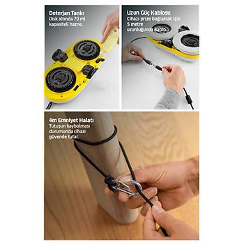 Karcher RCW 2 Extra + Cam Silme Robotu 1.269-213.0