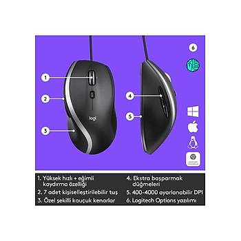 Logitech M500S Siyah 910-005784 Optik Kablolu Mouse