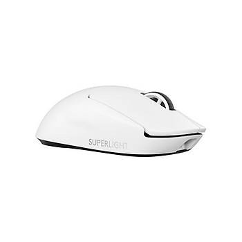 Logitech G PRO X Superlight 2 Beyaz 910-006639 44K Lightspeed Hero 2 Optik �arjl� 60gram Kablosuz Oyuncu Mouse