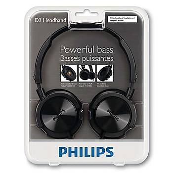 ????Philips SHL3000 DJ(Mikrofonsuz)Powerfull BASS KulaküstüKulaklýk