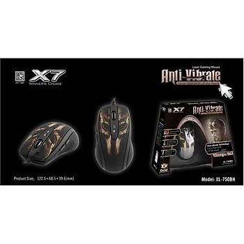 A4 TECH X7 GAMING XL-750BH LASER KABLOLU OYUNCU MOUSE 3600DP