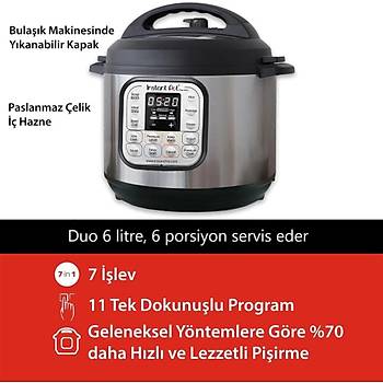 INSTANT POTDUO 7 SI 1 ARADA AKILLI PISIRICI 5.7 L BUHARLI PISIRICI