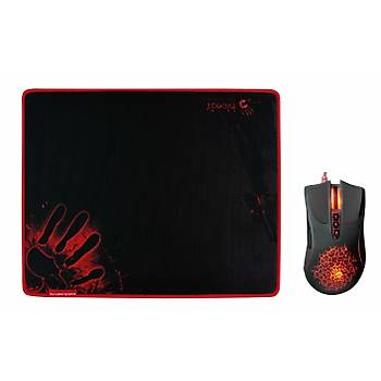BLOODY A9081-A CORE3 AKTF (A90 4000CPI OYUNCU MOUSE + MOUSE PAD)