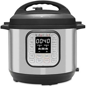 Instant Pot Duo 7'si 1 Arada Ak�ll� Pi�irici, 5.7 L, D�d�kl� Tencere, Yumu�ak Pi�irici, Pilav Pi�irici, Sote Tavas�, Yo�urt Haz�rlay�c�, Buharl� Pi�irici Ve Yemek Is�t�c�s�