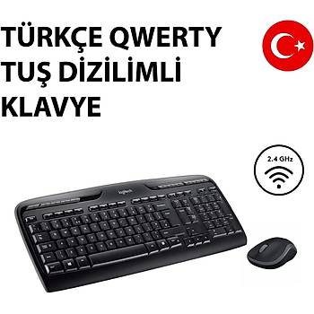 Logitech MK330 Siyah 920-003988 Kablosuz Klavye Mouse Seti