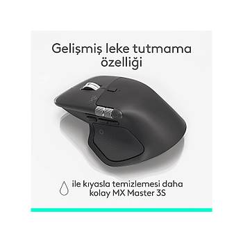 Logitech MX Master 4 Siyah 910-007562 �arjl� Kablosuz Ergonomik Mouse