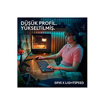 Logitech G915 X Lightspeed 920-012676 RGB Tactile Switch Kablolu/Kablosuz Mekanik Oyuncu Klavyesi