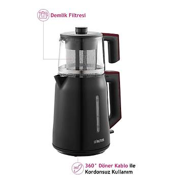 ALTUS AL 4224 S 1.8 L CAM DEMLIKLI CAY MAKINESI