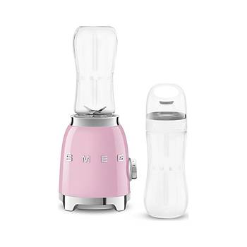 Smeg PBF01PKEU Pembe 300 W 50's Style Aesthetic Smootie Blender Pink