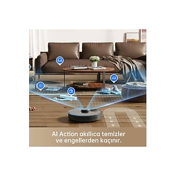 Dreame D10s Plus Robot S�p�rge 5000 Pa