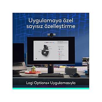Logitech Mx Master 3s Bluetooth Edition Performans 8000 Dp� Sarjedilebilir Optik Sessiz Kablosuz Mouse, Siyah 910-007501