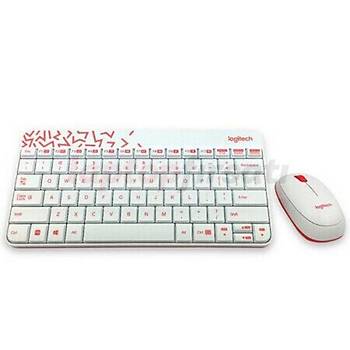 LOGITECH MK240 KABLOSUZ SET Q TR BEYAZ 920-008214
