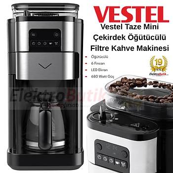 VESTEL TAZE MINI CEKIRDEK OGUTUCULU FILTRE KAHVE MAKINESI