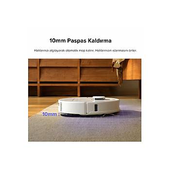 Roborock Qrevo Pro Ak�l� Robot S�p�rge Beyaz 2 YIL ROBOROCK TURKIYE GARANTILI