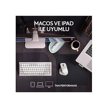 Logitech MX Master 3S For MAC Beyaz 910-006572 Optik �arjl� Kablosuz Mouse