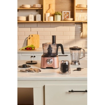 Karaca Mastermaid Power Multifunctional 10 In 1 Rosegold G�da Haz�rlama Seti 2000W