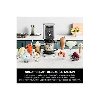 Ninja Creami Deluxe 10in1 Frozen ve Dondurma Makinesi NC501EU