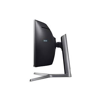 Samsung LC49HG90DMMXUF 49 1ms (2xHDMI+Display+mDisplay) Curved FreeSync 2 HDR600 QLED IPS Oyuncu Monitr
