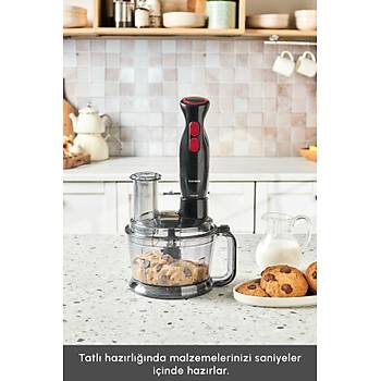 Karaca Pro Multimax 6 in 1 �ok Ama�l� Mutfak Robotu 2000W Black