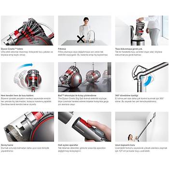 Dyson Cinetic Big Ball Absolute 2 Elektrikli S�p�rge 228415-01 2 Y�l Dyson T�rkiye Garantili