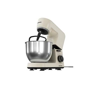 Grundig KMP 4470 B Mutfak �efi 1500 W, 5 L Paslanmaz �elik Hazne, 6 H�z Kademesi ve K�yma �ekme �zelli�i