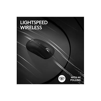 Logitech G PRO X Superlight 2 Siyah 910-006631 Lightspeed Hero 2 Optik �arjl� 60gram Kablosuz Oyuncu Mouse