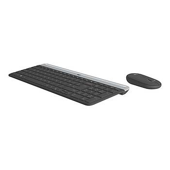 Logitech MK470 920-009435 Siyah Kablosuz Klavye Mouse Seti