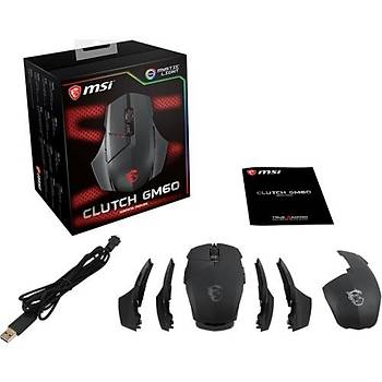 MSI CLUTCH GM60 Gaming Mouse 10800Dpi