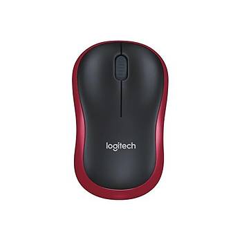 Logitech® M185 Nano Optik Kablosuz Mouse Kırmızı 910-002237