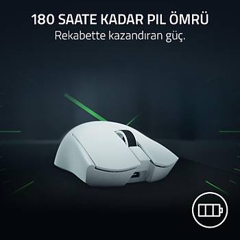 Razer Viper V4 Pro Beyaz RZ01-05630200-R3G1 �arjl� Makrolu Optik Kablolu/Kablosuz Oyuncu Mouse