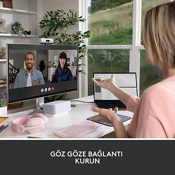 LOGITECH BRIO 500 FULL HD 1080P MIKROFONLU WEB KAMERASI  BEYAZ 960-001428