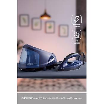 Homend Steamwork 1168H 2400 W Buhar Kazanl� �t� Lacivert