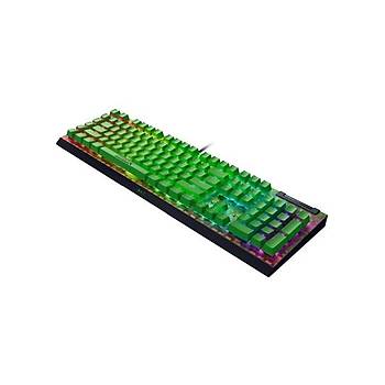 Razer BlackWidow V4 X Minecraft RZ03-04704100-R3M1 US Chroma RGB Green Switch Kablolu Mekanik Oyuncu Klavye