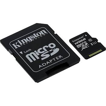 Kingston 128GB MicroSDHC Class10 UHS-I 45MB/s SDC10G2/128GB