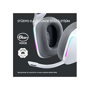 Logitech G733 Lightspeed Beyaz 981-000883 RGB Kablosuz Oyuncu Kulakl�k