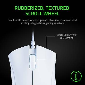 Razer DeathAdder Essential Beyaz RZ01-03850200-R3M1 Optik Kablolu Oyuncu Mouse