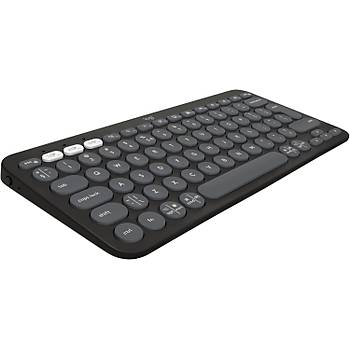 Logitech Pebble Keys 2 K380S 920-011859 Siyah TKL Q Kablosuz Klavye