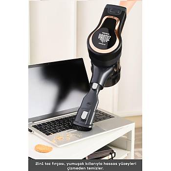Karaca Vantuz Power Up Pro Dikey S�p�rge Black Copper