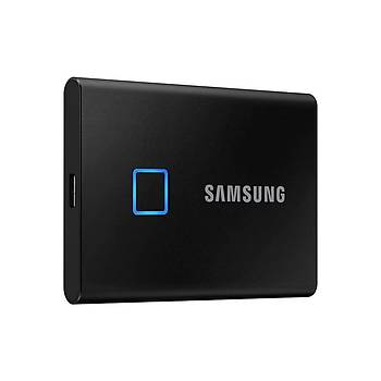 Samsung T7 Touch (Parmak Ýzi Þifreleme) 500GB USB 3.2 Gen 2 MU-PC500K/WW Taþýnabilir SSD Siyah (3 Yýl Samsung Türkiye Garantili)