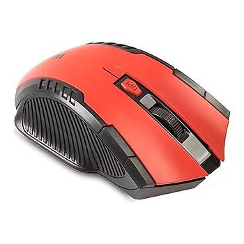 Everest SMW-248 Krmz 6D 1600/1200/800 Dpi Kablosuz Mouse