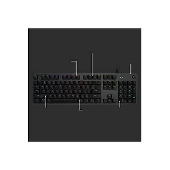 Logitech 920-008947 G512 Blue Clcky Rgb Mekanik Oyuncu Klavyesi Arkadan Aydnlatmal