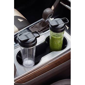 Karaca Blendfit Go K�rm�z� Personal Ki�isel Smoothie Blender Buz K�r�c�l� �ift Hazne  600ml & 400ml