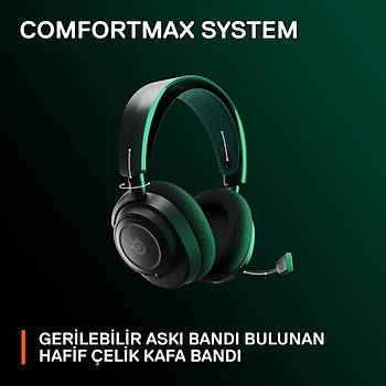 SteelSeries Arctis Nova 7X SSH61565 �oklu Platform Kablolu/Kablosuz Kulak �st� Oyuncu Kulakl���