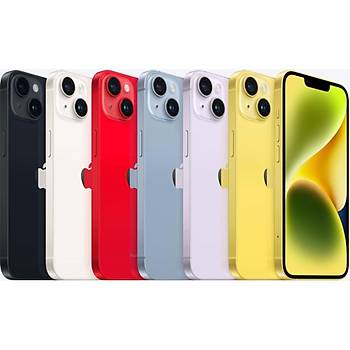 APPLE IPHONE 14 256 GB KIRMIZI PRODUCT RED MPWH3TU/A 2 YIL APPLE TURKIYE GARANTILI