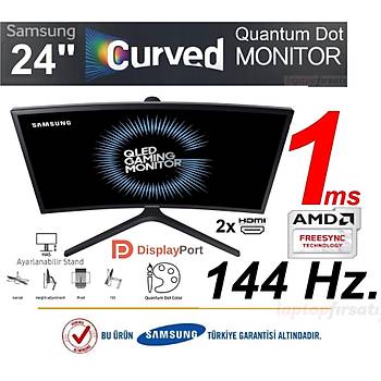 Samsung LC24FG73FQMXUF 1ms DP+2xHDMI FreeSync FHD Curved 23.5