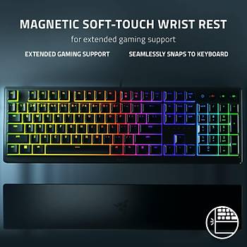 Razer Ornata V3 Turkce RZ03-04461200-R3L1 Chroma RGB Membran Anahtar Kablolu Oyuncu Klavye