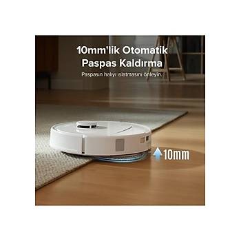Roborock Qrevo S ��p �stasyonlu Beyaz Ak�ll� Robot S�p�rge