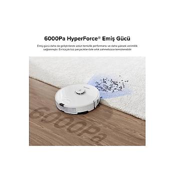 Roborock S8 Sonic Mopping Ak�ll� Robot S�p�rge S8 Beyaz