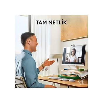 Logitech BRIO 100 Beyaz 960-001617 Full HD Mikrofonlu Webcam